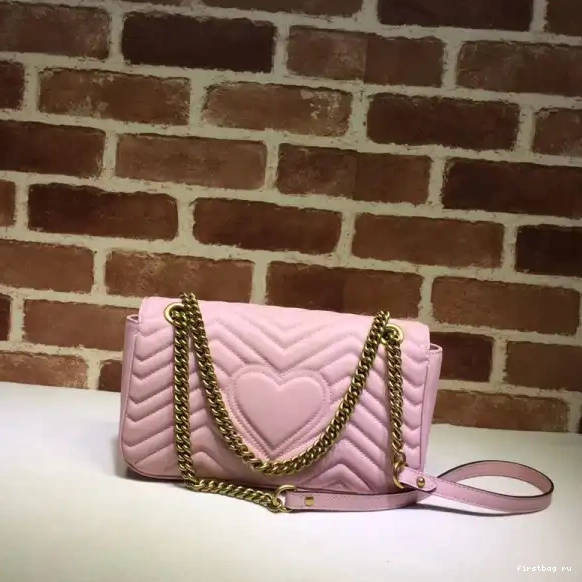 First bag ru GUCCI 26CM MARMONT GG 0506
